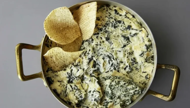 High Protein Spinach Artichoke Dip