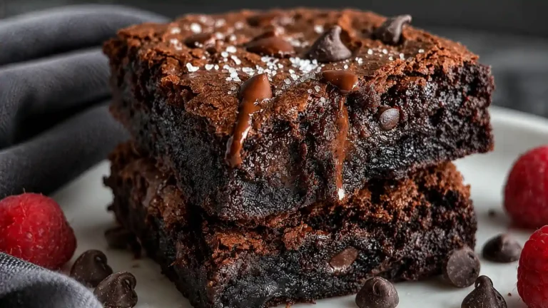 Zero Sugar Greek Yogurt Brownies High Protein