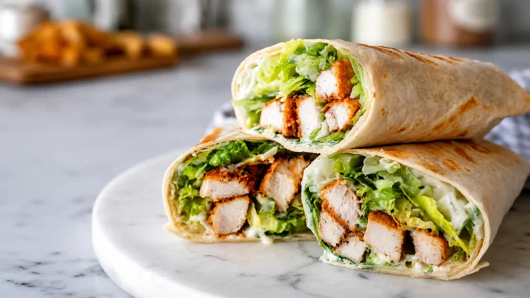 Chicken Caesar Wraps