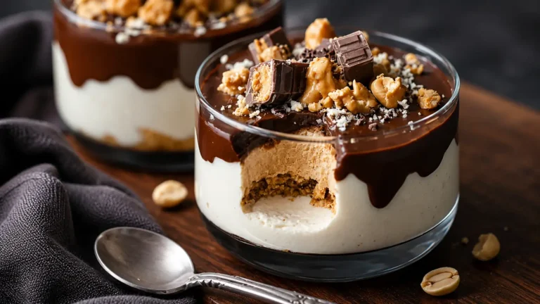 Peanut Butter Cup Cottage Cheese Mousse
