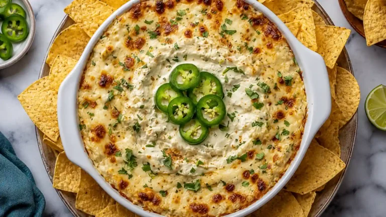 Cottage Cheese Jalapeño Popper Dip