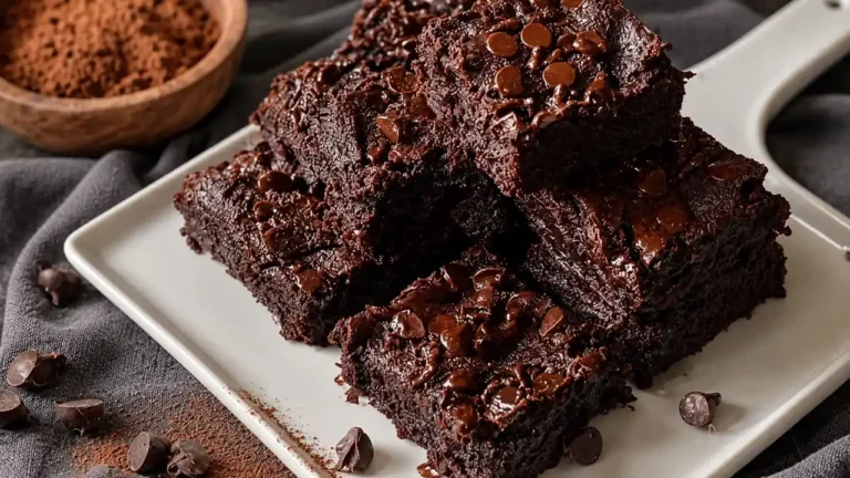 High Protein Vegan Brownies