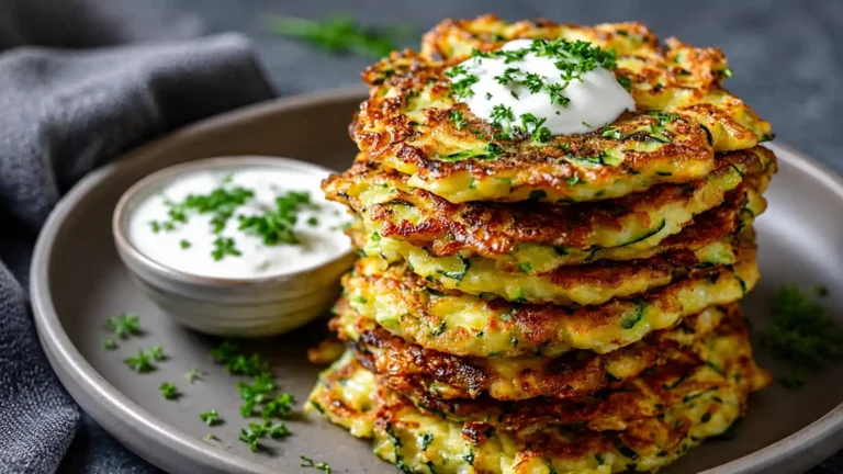 Healthy Zucchini Fritters