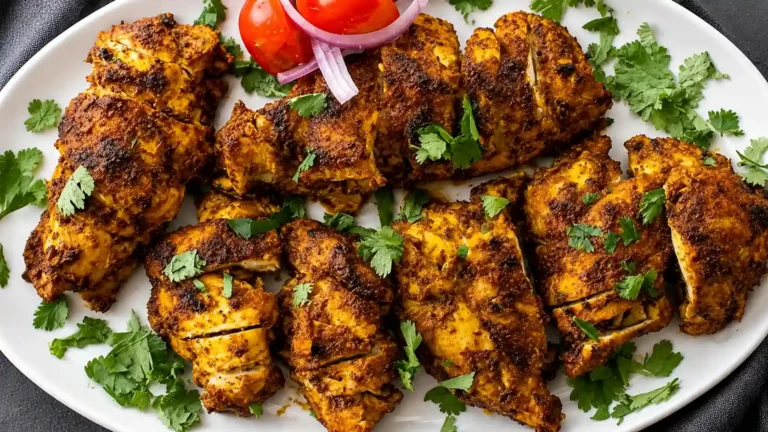 Baked Chicken Shawarma with Garlic Sauce