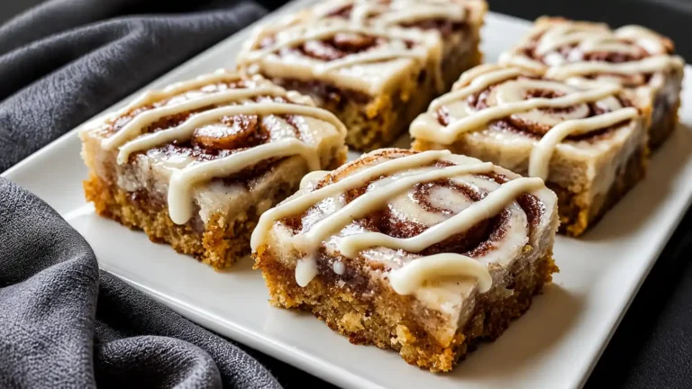 Cinnamon Roll Bliss Bars