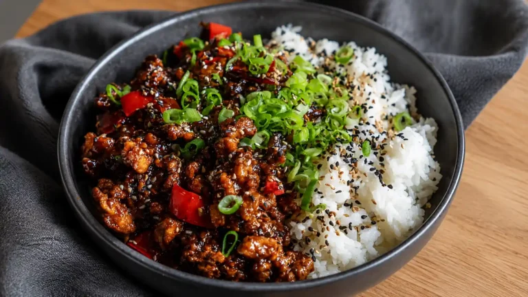 Firecracker Ground Chicken