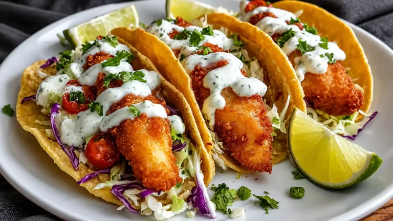 Crispy Baja Fish Tacos