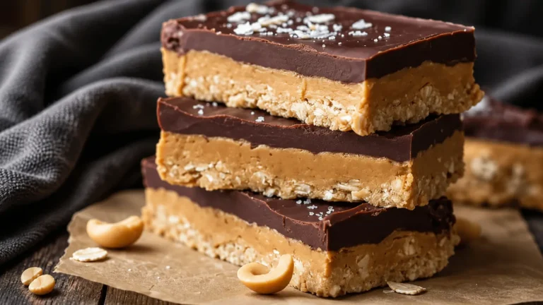 No-Bake Peanut Butter Protein Bars
