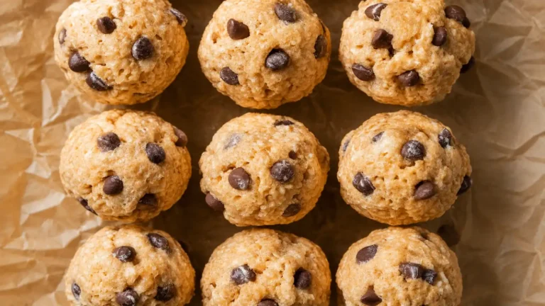Rice Krispies Protein Balls