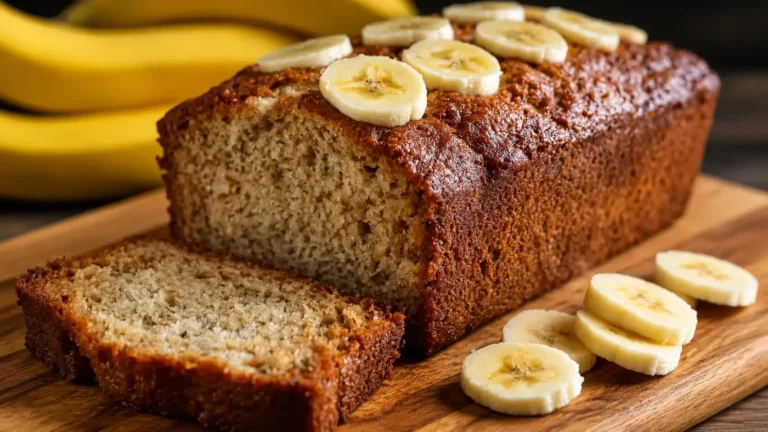 High Protein Cottage Cheese Banana Bread Recipe