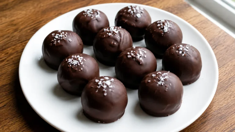 No-Bake Healthy Chocolate Coconut Bites