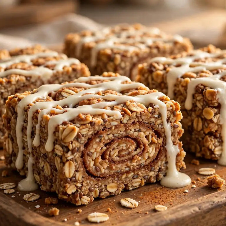 Cinnamon Roll Bars protein bars
