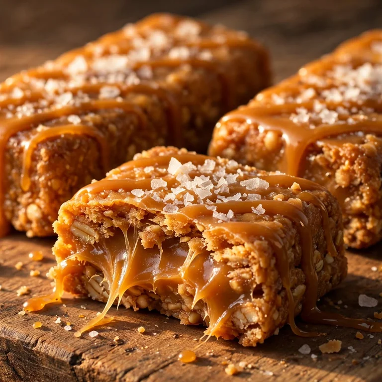 Salted Caramel Bars protein bars