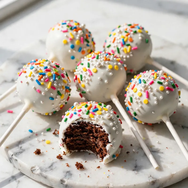 Cake pops overhead new