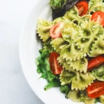 Pasta with pesto