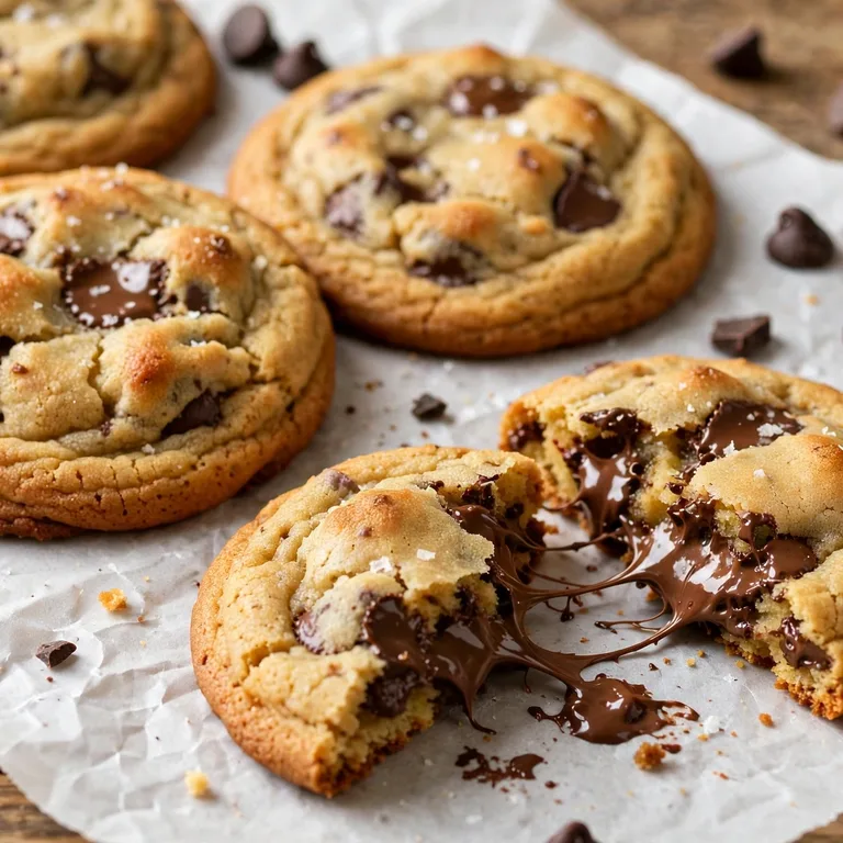 Classic Chewy Chocolate Chip Cookies
