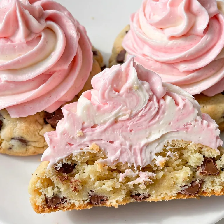Crumbl Copycat Pink Sugar Cookies