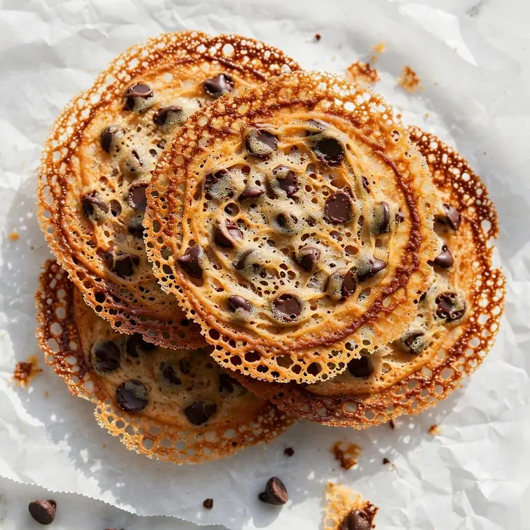Thin and Crispy Chocolate Chip Cookies