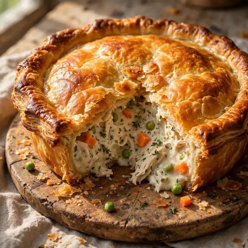 Chicken pot pie hero